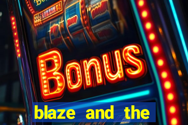 blaze and the monster machines logo font